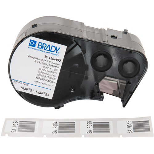 Low Temperature Label Maker Cartridge, Black Canadian Safety Group Inc.