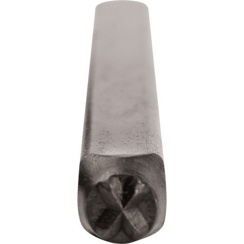 Individual Standard General Purpose Steel Hand Stamp Pieces, X, 1/8" Canadian Safety Group Inc.