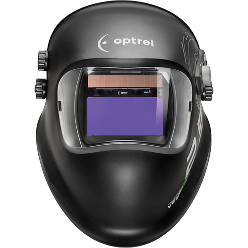 vegaview2.5 Welding Helmets, 3.94" L x 1.97" W View Area, 2.5/8 - 12 Shade Range, Black Canadian Safety Group Inc.