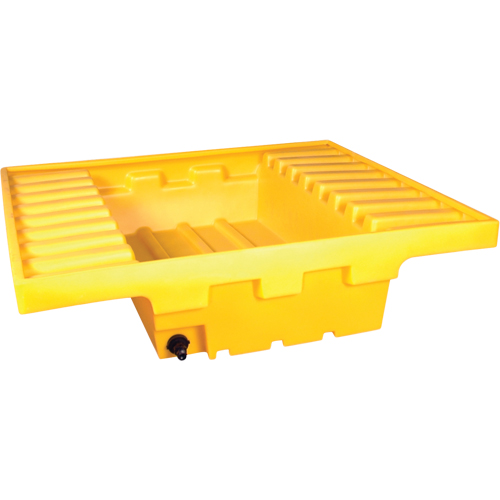 Contenant de confinement Ultra-Rack Sump, 51,5'' lo x 51,5'' la x 12" ha, 66 gal. US Capacit&eacute; Canadian Safety Group Inc.