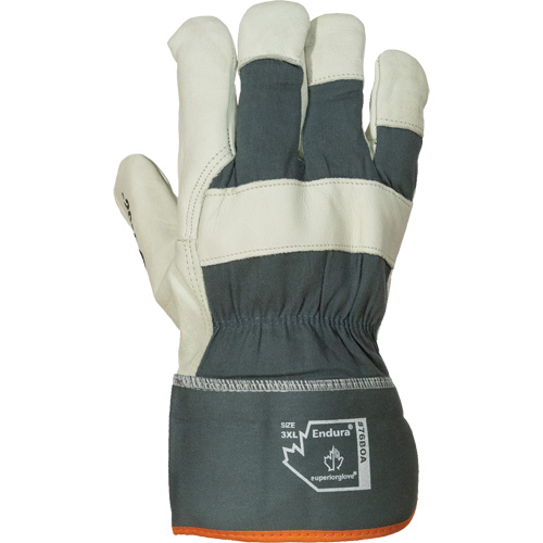 Endura&reg; Winter Fitters Gloves, X-Large, Grain Cowhide Palm, Boa Inner Lining Canadian Safety Group Inc.