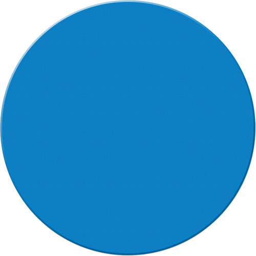 Armor Stripe Lean/5S Markers, Circle, 6" L x 6" W, Blue, Plastic Canadian Safety Group Inc.