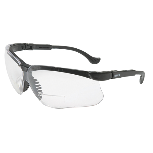 Lunettes de s&eacute;curit&eacute; Uvex Genesis avec verres de lecture, Anti-&eacute;gratignures, Transparent, Dioptrie 1,5 Canadian Safety Group Inc.