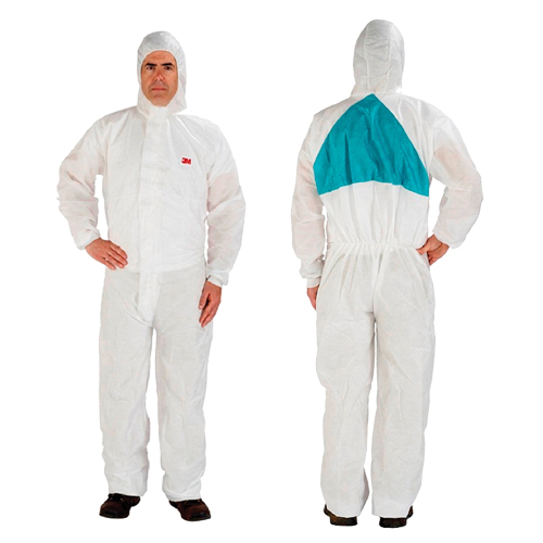 Protective Coveralls, 4X-Large, White, Polypropylene/SMS Canadian Safety Group Inc.
