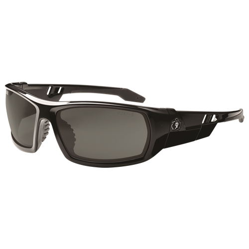 Lunettes de s&eacute;curit&eacute; Skullerz Odin, Lentille Grise/fum&eacute;e, Anti-&eacute;gratignures, ANSI Z87+/R&eacute;pond ou surpasse la norme CSA Z94.3 Canadian Safety Group Inc.