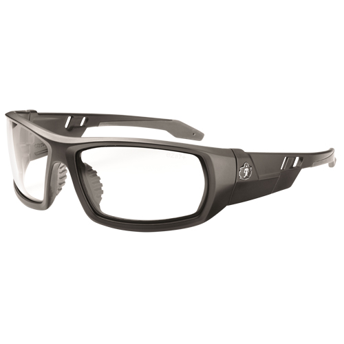 Lunettes de s&eacute;curit&eacute; Skullerz Odin, Lentille Transparent, Antibu&eacute;e/Anti-&eacute;gratignures, ANSI Z87+/R&eacute;pond ou surpasse la norme CSA Z94.3 Canadian Safety Group Inc.