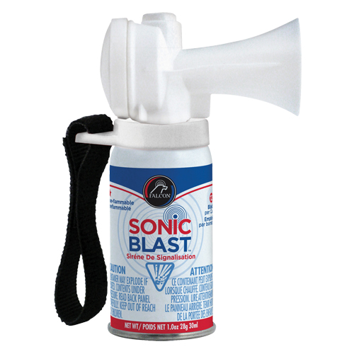 Sonic Blast Mini Signal Horn - with Hook and Loop Strap Canadian Safety Group Inc.