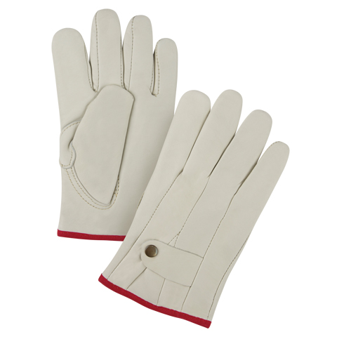 Premium Ropers Gloves, Small, Grain Cowhide Palm Canadian Safety Group Inc.