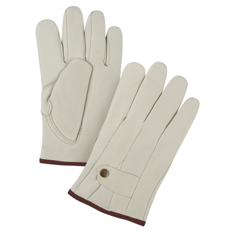 Gants de cordeur de premi&egrave;re qualit&eacute;, Grand, Paume Cuir fleur de vache Canadian Safety Group Inc.