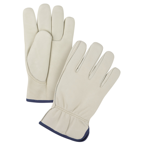 Premium Winter-Lined Driver's Gloves, X-Large, Grain Cowhide Palm, Fleece Inner Lining Canadian Safety Group Inc.