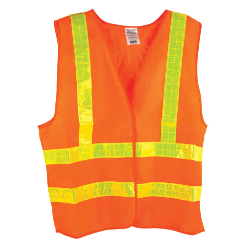 Veste de circulation Dynamic, Orange haute visibilit&eacute;, Moyen, Polyester Canadian Safety Group Inc.