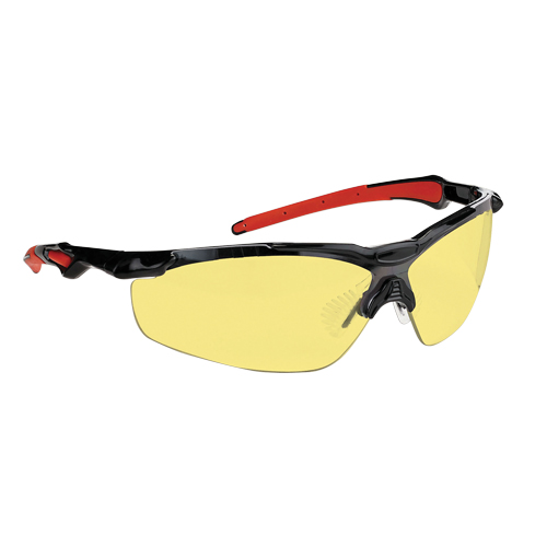Dynamic Hawk Series Safety Glasses, Amber Lens, Anti-Fog, ANSI Z87+/Meets/Exceeds CSA Z94.3 Canadian Safety Group Inc.