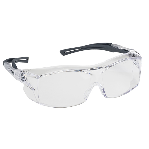Lunettes de s&eacute;curit&eacute; s&eacute;rie Extra OTG Dynamic, Lentille Transparent, Antibu&eacute;e/Anti-&eacute;gratignures, ANSI Z87+/R&eacute;pond ou surpasse la norme CSA Z94.3 Canadian Safety Group Inc.