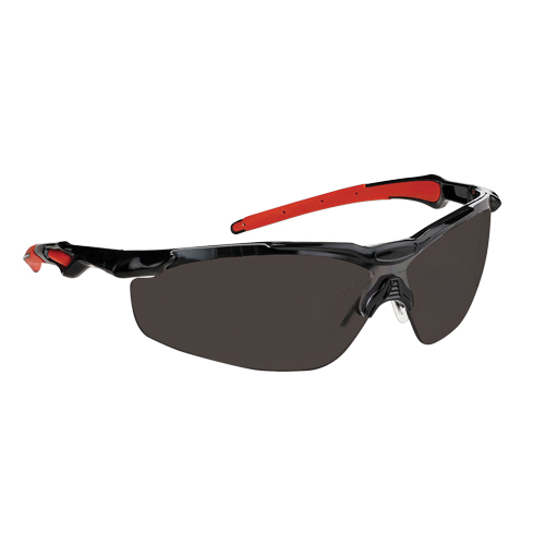 Lunettes de s&eacute;curit&eacute; s&eacute;rie Hawk Dynamic, Lentille Fum&eacute;e, Antibu&eacute;e, ANSI Z87+/R&eacute;pond ou surpasse la norme CSA Z94.3 Canadian Safety Group Inc.