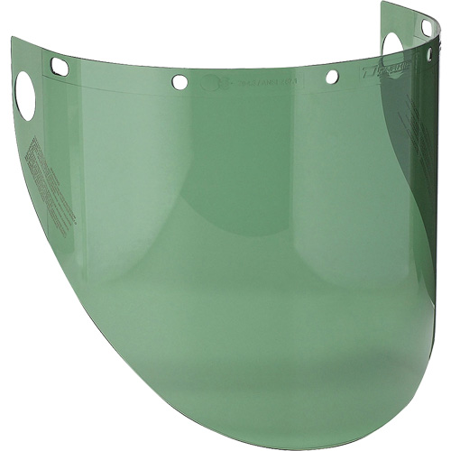 Visi&egrave;re pr&eacute;form&eacute;e Dynamic, Polycarbonate, Teinte Vert Canadian Safety Group Inc.
