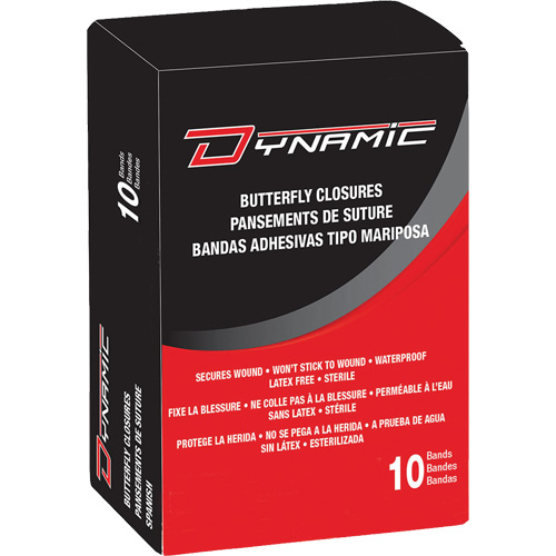Dynamic Butterfly Closures, Skin Closure, Class 1 Canadian Safety Group Inc.