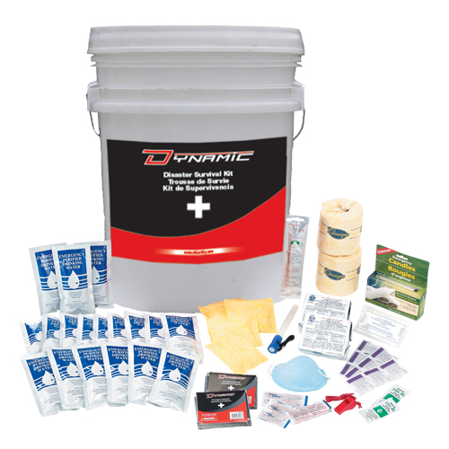 Dynamic Emergency Preparedness First Aid Kit, Class 1 Medical Device, Bucket Canadian Safety Group Inc.