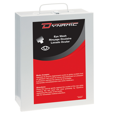 Douche oculaire avec solution isotonique Dynamic, Double Canadian Safety Group Inc.