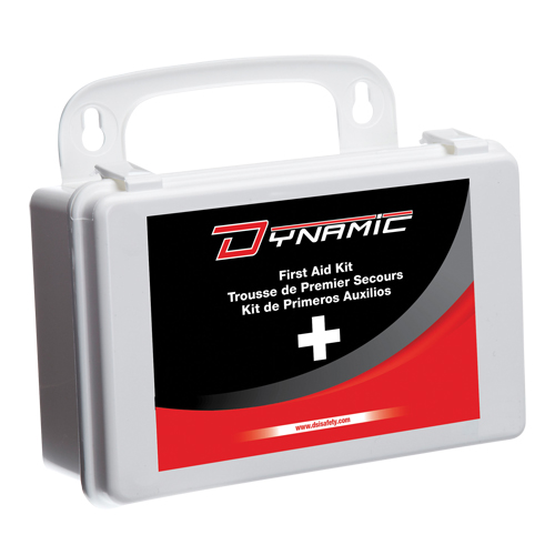 Trousse de premiers soins des brûlures pour soudeurs Dynamic, Dispositif m&eacute;dical Classe 1, Boîte en plastique Canadian Safety Group Inc.