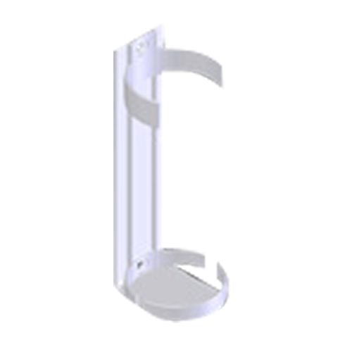 Support en plastique pour v&eacute;hicule de solution Bio Med Wash Dynamic Canadian Safety Group Inc.