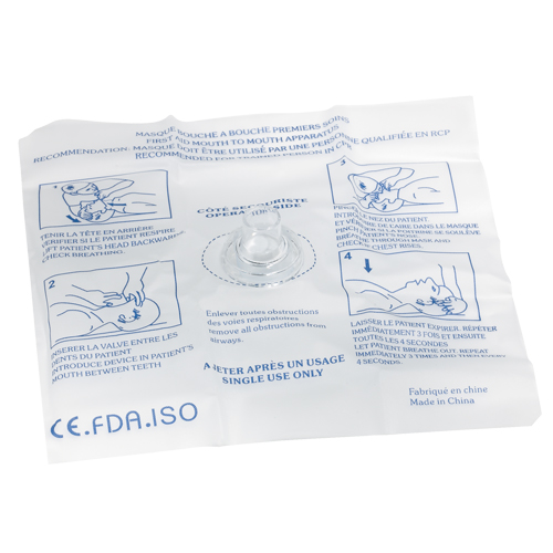 Dynamic Disposable Rescue Breather, Single Use Faceshield, Class 2 Canadian Safety Group Inc.