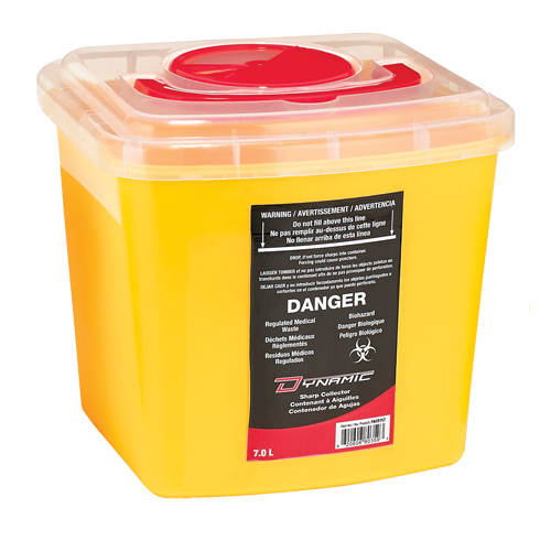 Contenant Sharps Dynamic, Capacit&eacute; de 7 L Canadian Safety Group Inc.