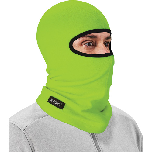 N-Ferno&reg; 6821 Balaclava, Fleece, High-Visibility Lime Green Canadian Safety Group Inc.