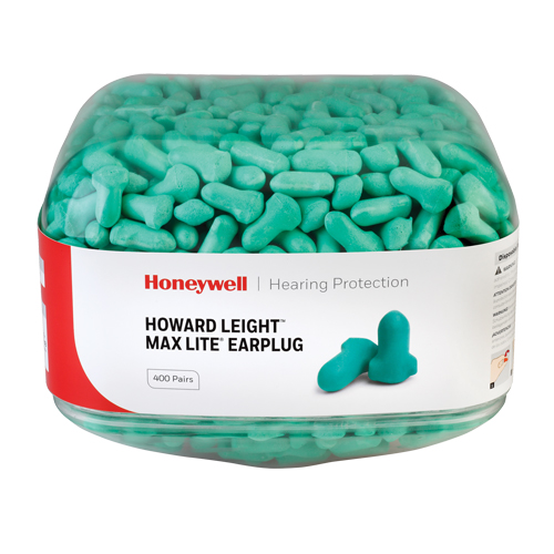 Bouchons d'oreilles Maximum Lite de Howard Leight, Vrac - Contenant Canadian Safety Group Inc.