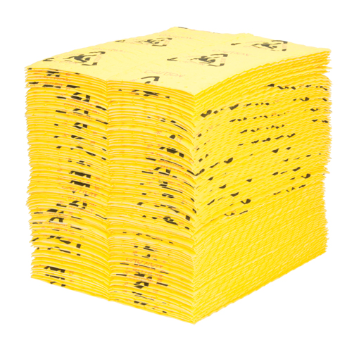 Premium Caution Pads, Universal, 15" x 18", 24.4 gal. Absorbancy Canadian Safety Group Inc.