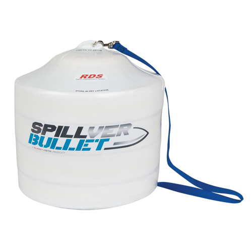 Spillver Bullet Hazmat Boom, Hazmat, 50' L x 5" W, 14 gal. Absorbancy Canadian Safety Group Inc.