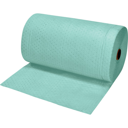 Rouleaux absorbants li&eacute;s de premi&egrave;re qualit&eacute;, Lourd, 150' lo x 30" la, Absorption 50 gal. Canadian Safety Group Inc.