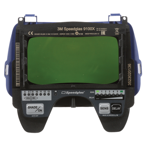 Filtre pour lentille de soudage auto-assombrissant Speedglas 9100X, 4-2/10" la x 2-1/10" h Champ de vision, Pour utilisation avec S&eacute;rie 9100 Canadian Safety Group Inc.