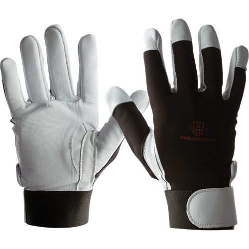 Gants IMPACTO AIRGEL, Taille Grand, Paume Cuir perl&eacute; Canadian Safety Group Inc.