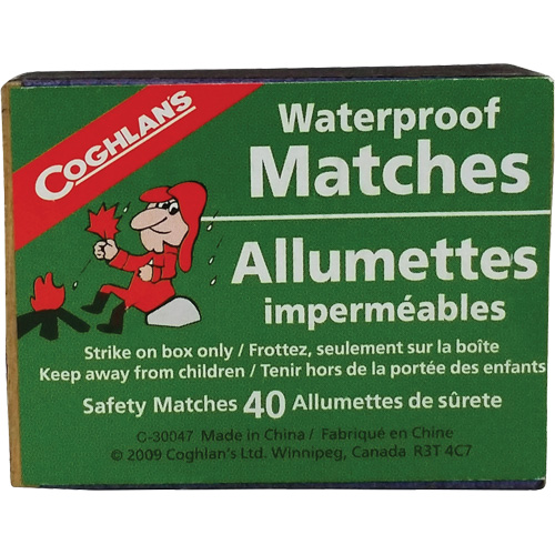 Dynamic Waterproof Matches Canadian Safety Group Inc.