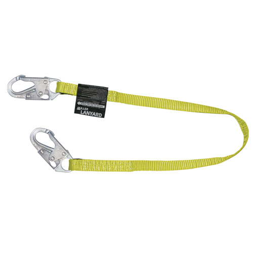 Longe en toile &agrave; sangle Miller, 1 branches, Classe CSA B, Polyester Canadian Safety Group Inc.