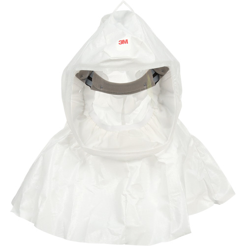 Cagoule Versaflo avec coiffe int&eacute;gr&eacute;e, Grand/Moyen, Coiffe souple, Bavette Simple Canadian Safety Group Inc.