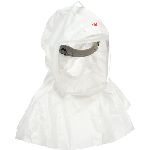 Cagoule Versaflo avec coiffe int&eacute;gr&eacute;e, Grand/Moyen, Coiffe souple, Bavette Simple Canadian Safety Group Inc.