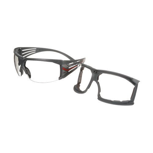 SecureFit 600 Series Safety Glasses with Gasket, Grey/Indoor/Outdoor Lens, Anti-Fog, ANSI Z87+/Meets/Exceeds CSA Z94.3 Canadian Safety Group Inc.