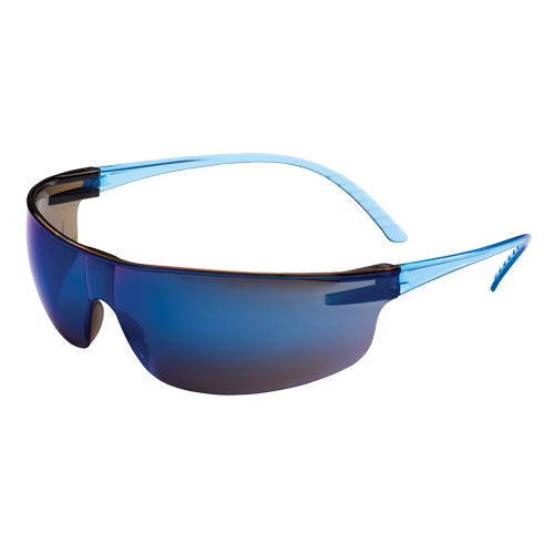 Lunettes de s&eacute;curit&eacute; Uvex s&eacute;rie SVP 200, Lentille Bleu/Miroir, Anti-&eacute;gratignures, ANSI Z87+/R&eacute;pond ou surpasse la norme CSA Z94.3 Canadian Safety Group Inc.