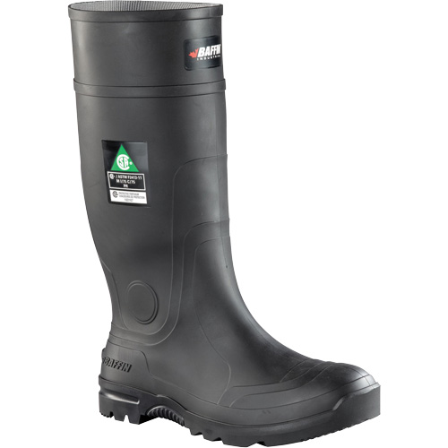 Bottes Blackhawk, Caoutchouc, Embout Acier, Pointure 4, Semelle R&eacute;sistant aux perforations Canadian Safety Group Inc.