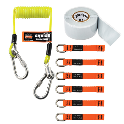 Trousse de longes pour outils 3180 Squids Canadian Safety Group Inc.