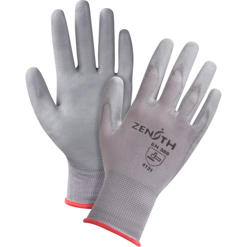 Gants en nylon enduits de polyur&eacute;thane sans DMF, 9/Grand, R&ecirc;vetement Polyur&eacute;thane, Calibre 15, Enveloppe en Nylon Canadian Safety Group Inc.
