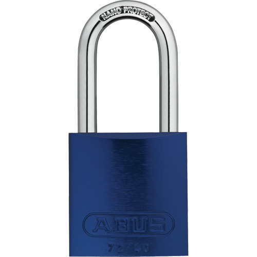 Safety Padlocks, Blue, Keyed Alike, Aluminum, 1-1/2" Width Canadian Safety Group Inc.