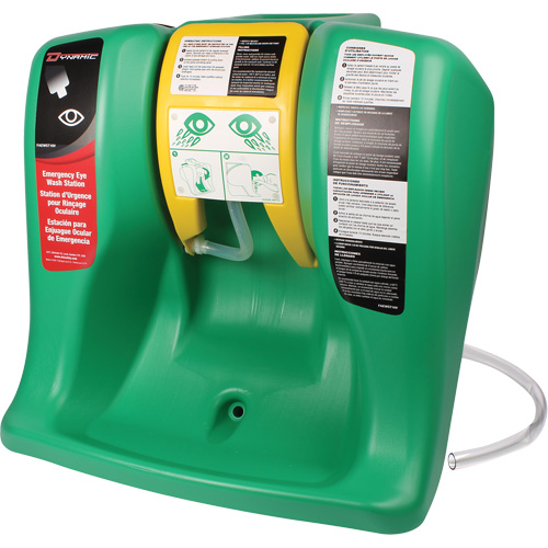 Douche oculaire Dynamic, Aliment&eacute; par gravit&eacute;, Capacit&eacute; 16 gal., Conformit&eacute; ANSI Z358.1 Canadian Safety Group Inc.