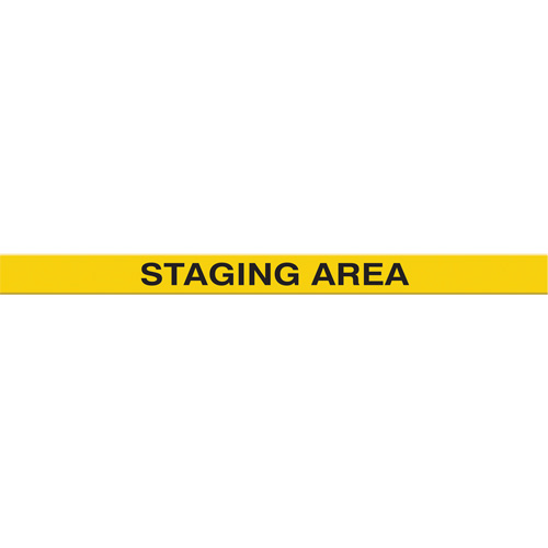 Tough-Mark Heavy-Duty Floor Marking, Rectangle, 48" L x 2" W, Yellow, Polyethylene Canadian Safety Group Inc.