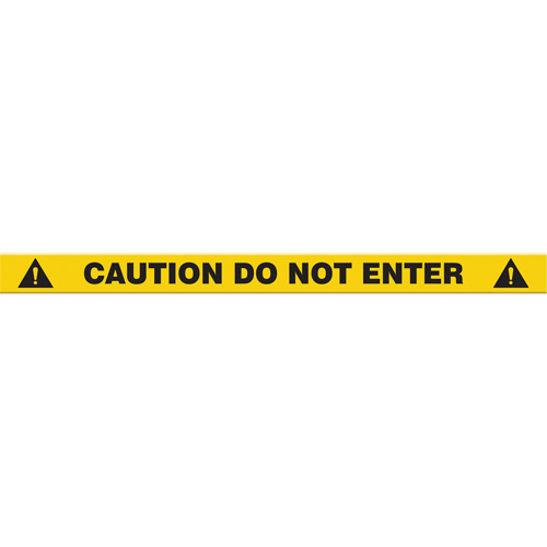 Tough-Mark Heavy-Duty Floor Marking, Rectangle, 48" L x 4" W, Yellow, Polyethylene Canadian Safety Group Inc.