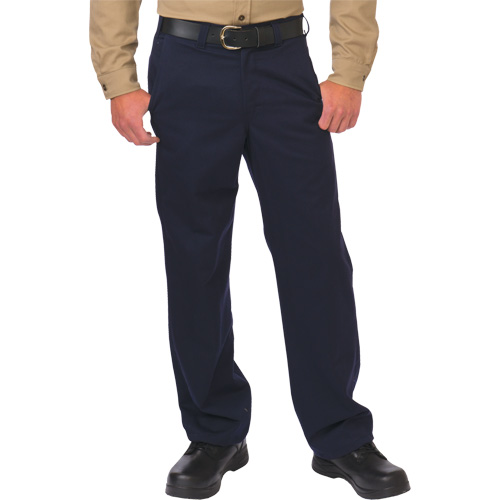 Pantalon de travail de protection contre l'arc &eacute;lectrique, 28, x 32, Bleu marin, 12,4 cal/cm2 Canadian Safety Group Inc.