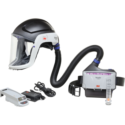 Versaflo Heavy Industry PAPR Kit, Headcover & Faceshield, Lithium-Ion Battery Canadian Safety Group Inc.