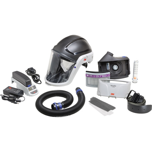 Versaflo Heavy Industry PAPR Kit, Headcover & Faceshield, Lithium-Ion Battery Canadian Safety Group Inc.