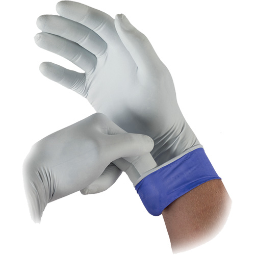 Lifestar EC&reg; LSE-104 Dual-Coloured Examination Gloves, Small, Nitrile, 5.5-mil, Powder-Free, White, Class 2 Canadian Safety Group Inc.
